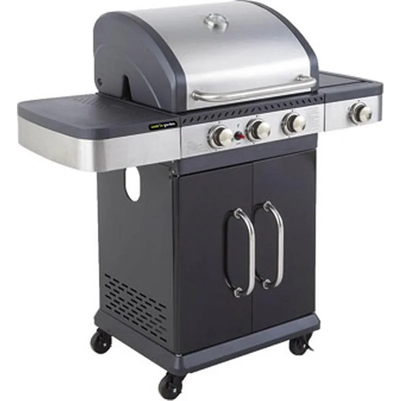 Compra BARBACOA GAS FIDGI 3 QUEMADORES COOK'IN GARDEN AM063SBI al mejor precio