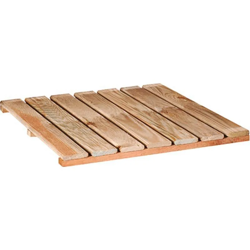 Compra LOSETA DE MADERA NATURAL 100 X 100 CM H 3,2 CM NORTENE 2021882 al mejor precio