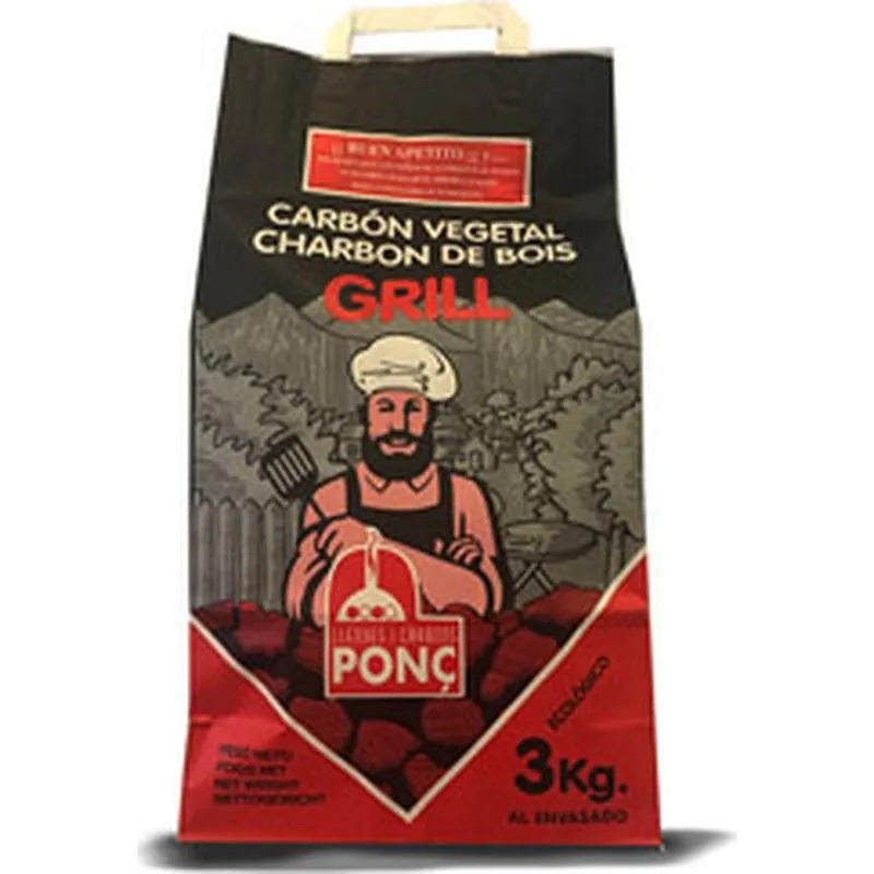 Compra CARBON VEGETAL GRILL 3 KG CARBON VEG. 3KG al mejor precio
