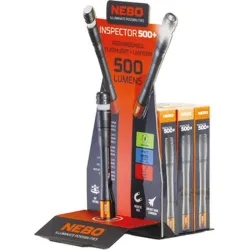 Compra LINTERNA BOLIGRAFO INSPECTOR 500+ 500 LM FLEX-POWER RECARGABLE NEBO EXPO-POC-1000-G al mejor precio