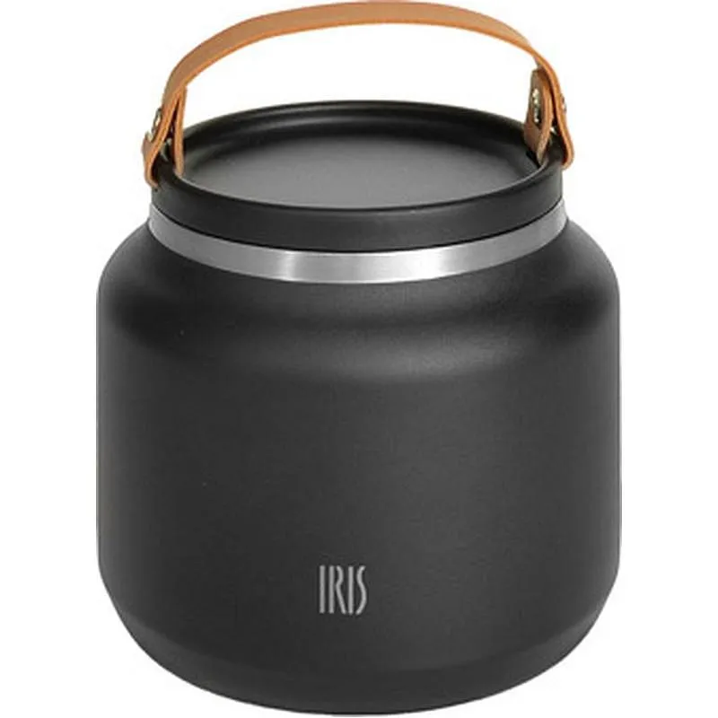 Compra TERMO SOLIDOS CON ASA NEW 700 ML NEGRO IRIS 8366-IN al mejor precio