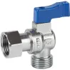 Compra VALVULA ESCUADRA CALDERA TERMO 1/2" M-H MANETA AZUL GENEBRE 70302 04 00 al mejor precio