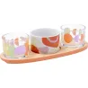 Compra BANDEJA APERITIVOS 3 CUENCOS MULTIMATERIAL KALEIDO 2 BOL CRISTAL 1 PORCELANA SURTIDO KALEIDO 5426594 al mejor precio