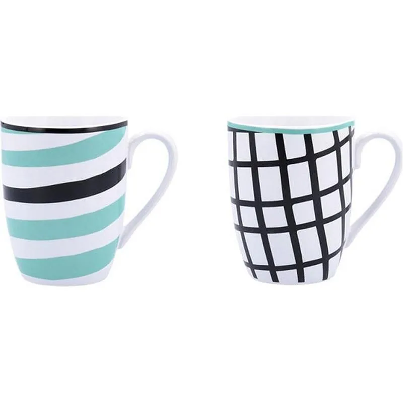 Compra MUG PORCELANA ZIGZAG BID SURTIDO 33 CL BIDASOA 5426069 al mejor precio