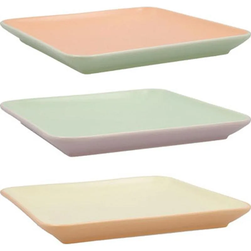 Compra BANDEJA PORCELANA CUADRADA VITAMINA QD 21 X 21 CM SURTIDA VITAMINA 5425735 al mejor precio