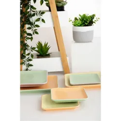 Compra BANDEJA PORCELANA CUADRADA VITAMINA QD 21 X 21 CM SURTIDA VITAMINA 5425735 al mejor precio