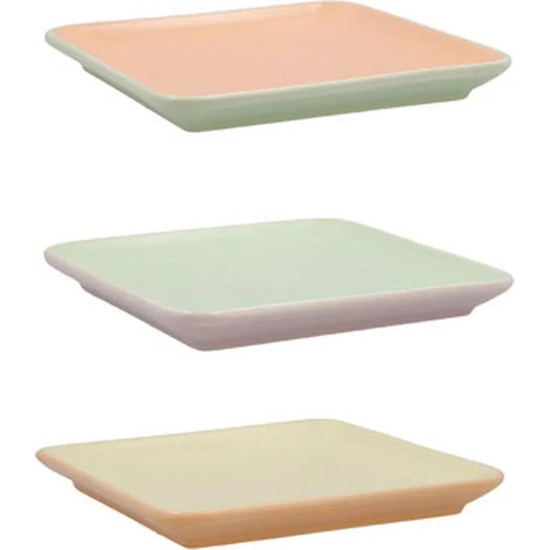 Compra BANDEJA PORCELANA CUADRADA VITAMINA QD 15 X 15 CM SURTIDA VITAMINA 5425734 al mejor precio