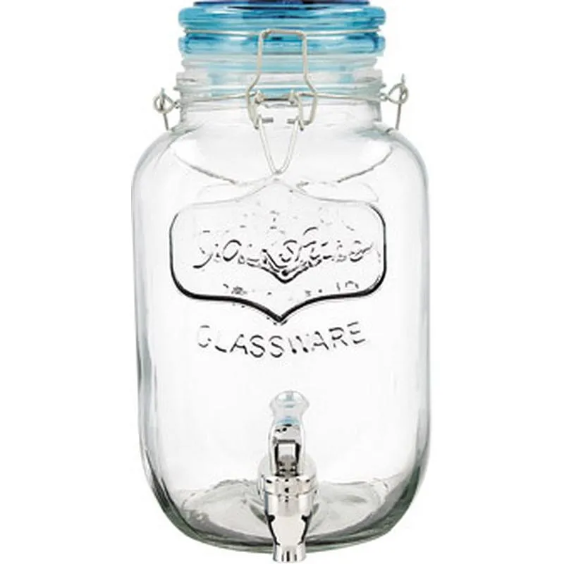 Compra DISPENSADOR BEBIDA CON TAPA VIBA QD 4 L AZUL 5424879 al mejor precio