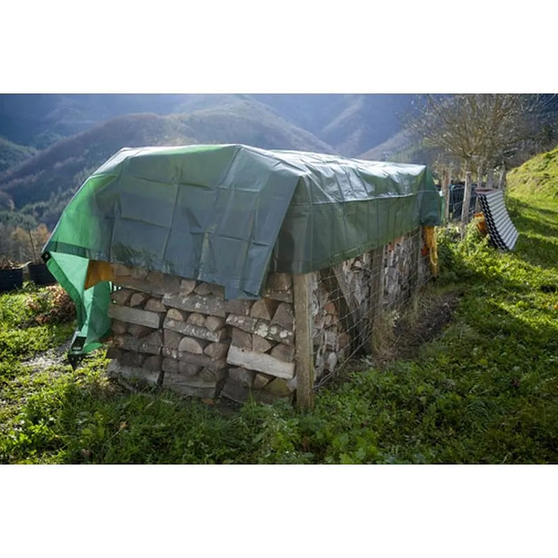 Compra TOLDO POLIETILENO 90GSM 6X10M 100% IMPERMEABLE BIKAIN BI049LO al mejor precio