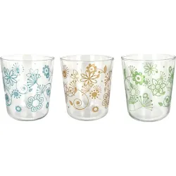 VASO DECORADO PACK 3 UDS...