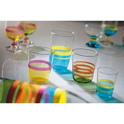 VASO AGUA DECORADO PACK 3...