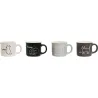 Compra TAZA PORCELANA DECORADA CAFE SURTIDO 7 CL GATOS GRISES PC-209504 al mejor precio