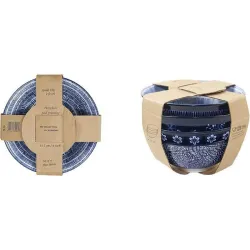Compra BOL PORCELANA DECORADO SURTIDO AZUL SET 4 UDS diametro 15 CM PC-212734 al mejor precio