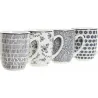 Compra MUG PORCELANA DECORADO SURTIDO AZUL SET 4 UDS 34 CL PC-212736 al mejor precio