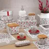 Compra TAZA CAFE PORCELONA CON PLATO SET 6 UD LOVER ROJO VERSA 20090540 al mejor precio