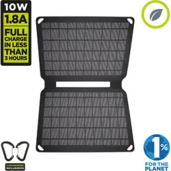 Compra PANEL SOLAR 10W CARGA DISPOSITIVOS MUVIT PARA SMARTPHONE TABLET PORTÁTILES MUVIT MCSCH0001 al mejor precio