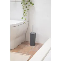 Compra ESCOBILLA BAÑO BOHOL GRIS ANTRACITA TATAY 6420300 al mejor precio