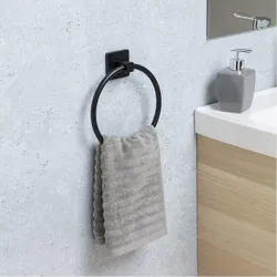 Compra ARO TOALLERO NERO 20 CM TATAY 6760400 al mejor precio