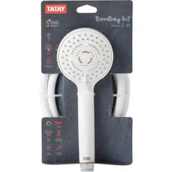 Compra KIT DUCHA-FLEXO BOMBAY BLANCO TATAY 3386901 al mejor precio