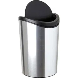 Compra CUBO BAÑO BASCULANTE STD 6 L DECO / STEEL TATAY 4470401 al mejor precio