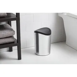 Compra CUBO BAÑO BASCULANTE STD 6 L DECO / STEEL TATAY 4470401 al mejor precio