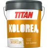 Compra PINTURA PLASTICA INTERIOR MATE 20 KG BLANCO KOLOREA 5866184 al mejor precio