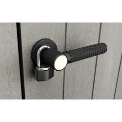 Compra ARCON COBERTIZO EXTERIOR DE RESINA HIGHSTOREPLUS 140 X 73,6 X 170,4 CM KETER 246241 al mejor precio