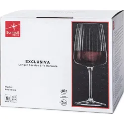 Compra COPA VIDRIO OPTICO EXCLUSIVA VINO/AGUA 54CL BORMIOLI 5154154 al mejor precio