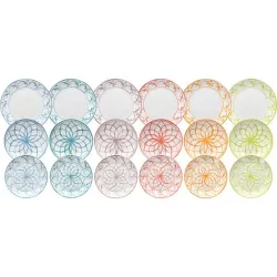 VAJILLA PORCELANA DECORADA...