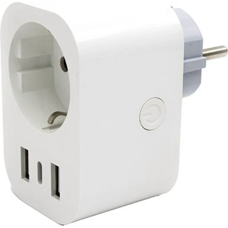 Compra ENCHUFE WIFI + USB C/MEDIDOR DE CONSUMO 16A 3680W ENERGEEKS EG-EW007MC al mejor precio