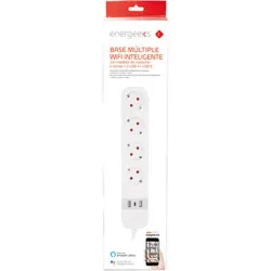 Compra BASE MIULTIPLE WIFI INTEL. 4 TOMAS + 2 USB A + 1 U 16A 3680V ENERGEEKS EG-BW003MC al mejor precio
