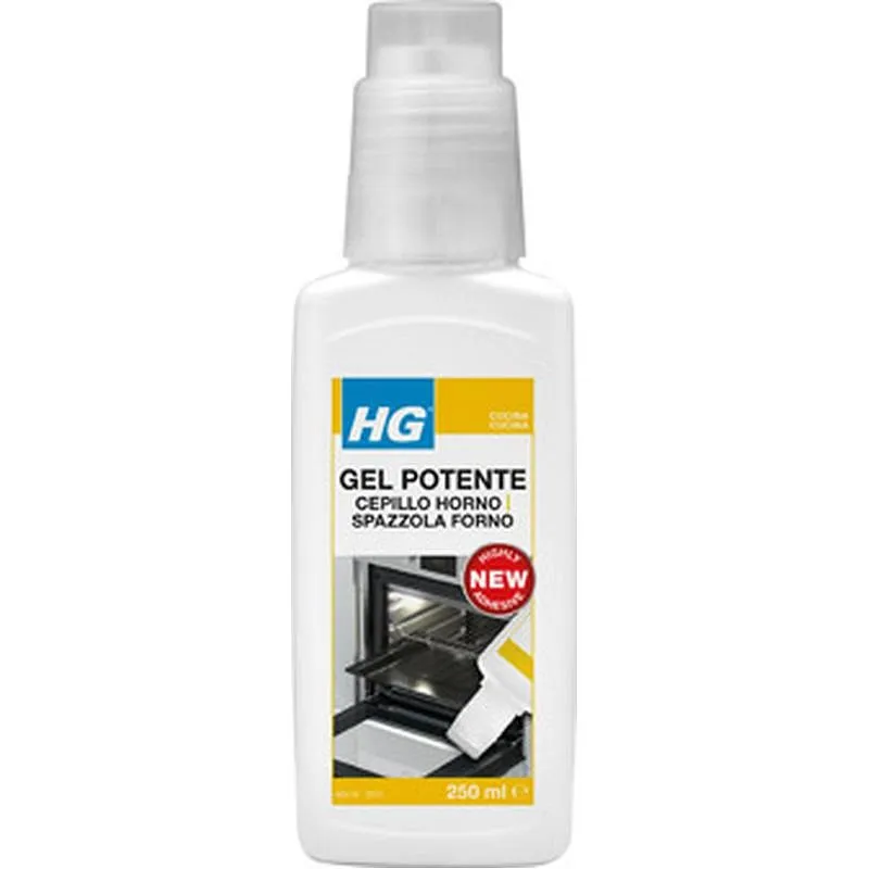 Compra GEL POTENTE CON CEPILLO PARA HORNO 250 ML HG 483025116 al mejor precio