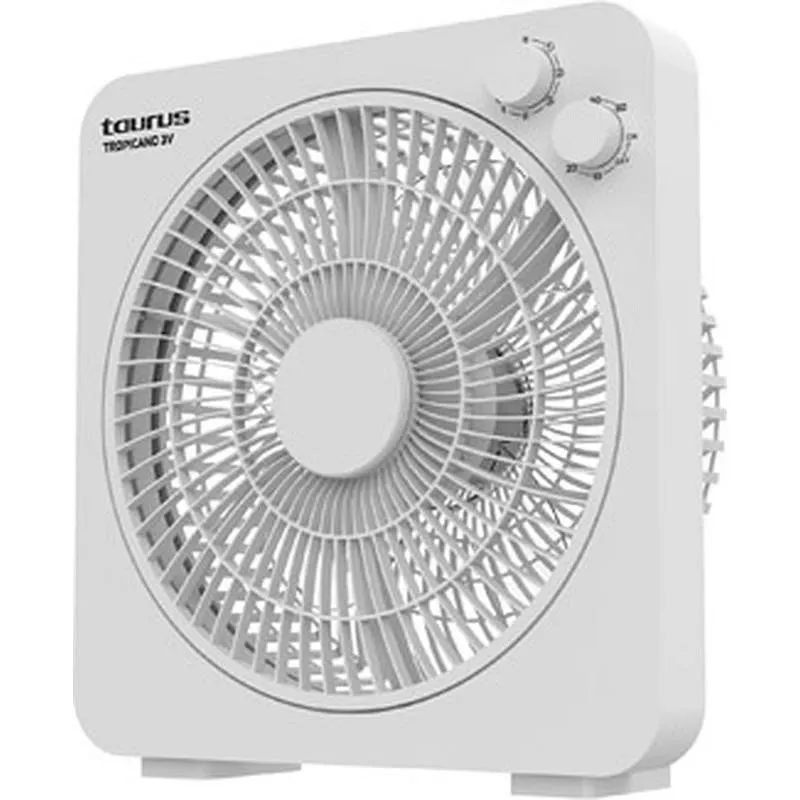 VENTILADOR BOX FAN TROPICANO BLANCO diametro30CM 35W TAURUS 944667000