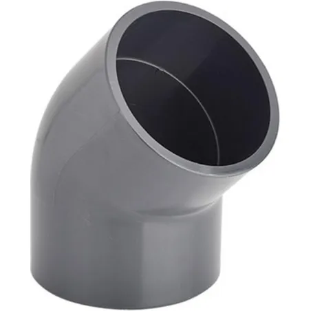 CODO PVC PRESION H-H 45º diametro32MM HIDROTECNOAGUA 90632