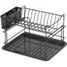 Compra ESCURREPLATOS DOBLE DESMONTABLE 37 X 30 X 24,5CM NEGRO DUETT 998179 501 al mejor precio