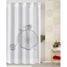 Compra CORTINA BAÑO ESTAMPADO BIKE 180 X 200 CM POLIESTER ATENAS 289.180x200 al mejor precio