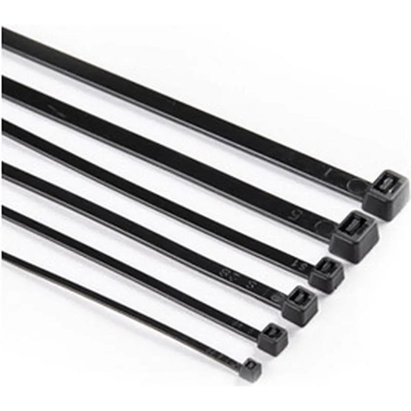 Compra BRIDA NILON DENTADA NEGRA 2,5 X 100 MM 100 UDS IRONSIDE 400121 al mejor precio