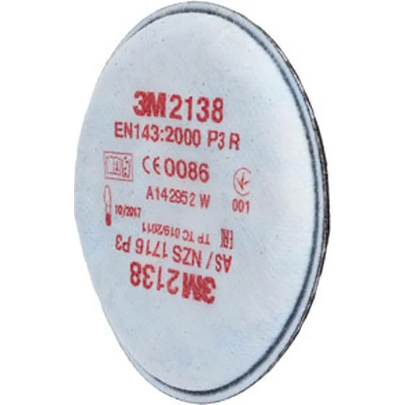 Compra FILTRO 2138 PARA MASCARA (10 X 2 UDS) P3R 3M 7000029735 al mejor precio