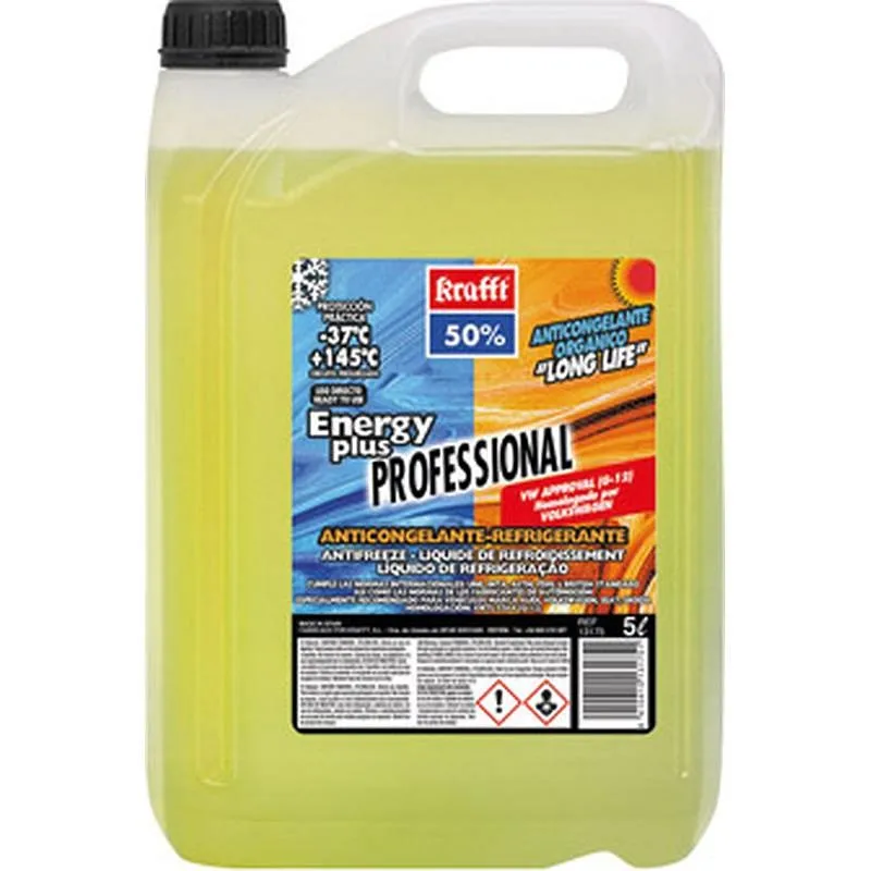 Compra ANTICONGELANTE REFRIGERANTE 5LT 50% ENERGY PLUS KRAFFT 13175 al mejor precio