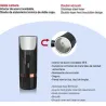 Compra CAFETERA PORTATIL A BATERIA USB 80 ML BLANCA BOJ 05204604 al mejor precio