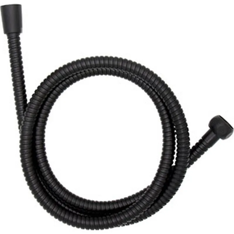 Compra FLEXO DUCHA ACERO INOX NEGRO 150 CM WENKO 25472100 al mejor precio