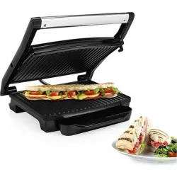 Compra GRILL ASAR INOX NEGRA 2000 W 30 X 24 CM PRINCESS 01.112415.01.001 al mejor precio