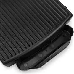 Compra GRILL ASAR INOX NEGRA 2000 W 30 X 24 CM PRINCESS 01.112415.01.001 al mejor precio