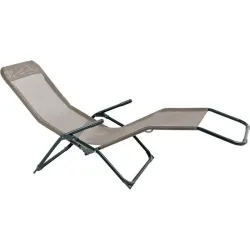 Compra TUMBONA ACERO TEXTILENE TAUPE IMPORT CHAILO058 al mejor precio