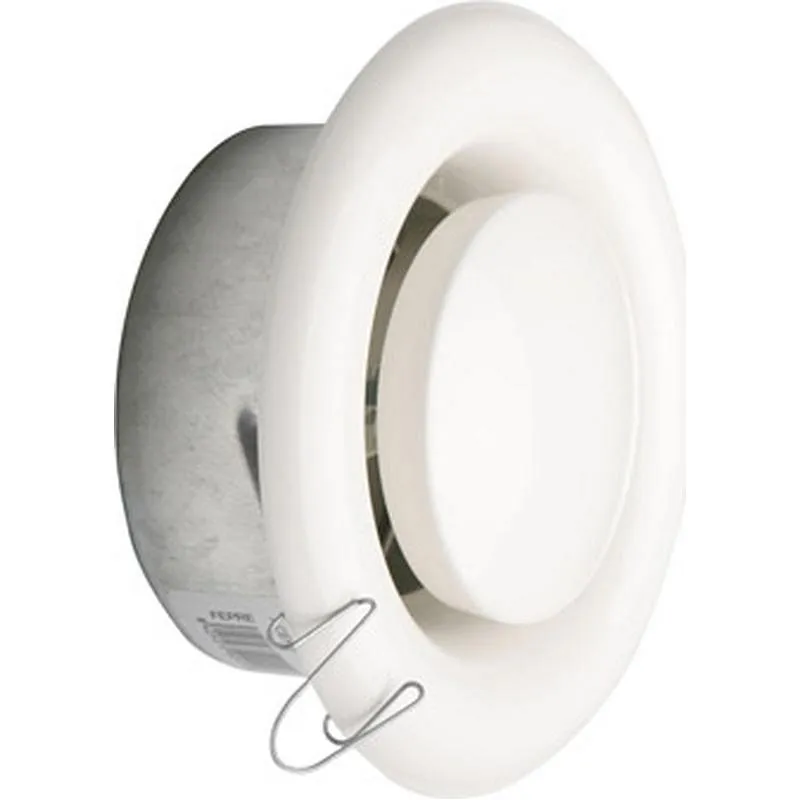 Compra DIFUSOR EMPOTRABLE CON REGULACION DE AIRE 0-22 CM ACERO-BLANCO FEPRE 024228 al mejor precio