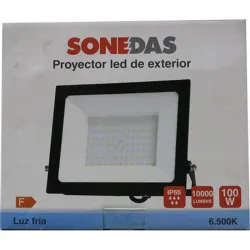 Compra PROYECTOR LED PLANO 100 W IP65 10.000LM 6500K SONEDAS 12002427 al mejor precio