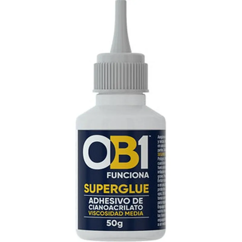 Compra ADHESIVO INSTANTANEO OB1 SUPERGLUE 50 GR OB1 PSOB1SGS50 al mejor precio