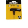 Compra LLAVE ALLEN MANGO EN "T" PUNTA LARGA CON BOLA 2,5 MM, 95 MM, 2 PUNTAS IRONSIDE 102471 al mejor precio