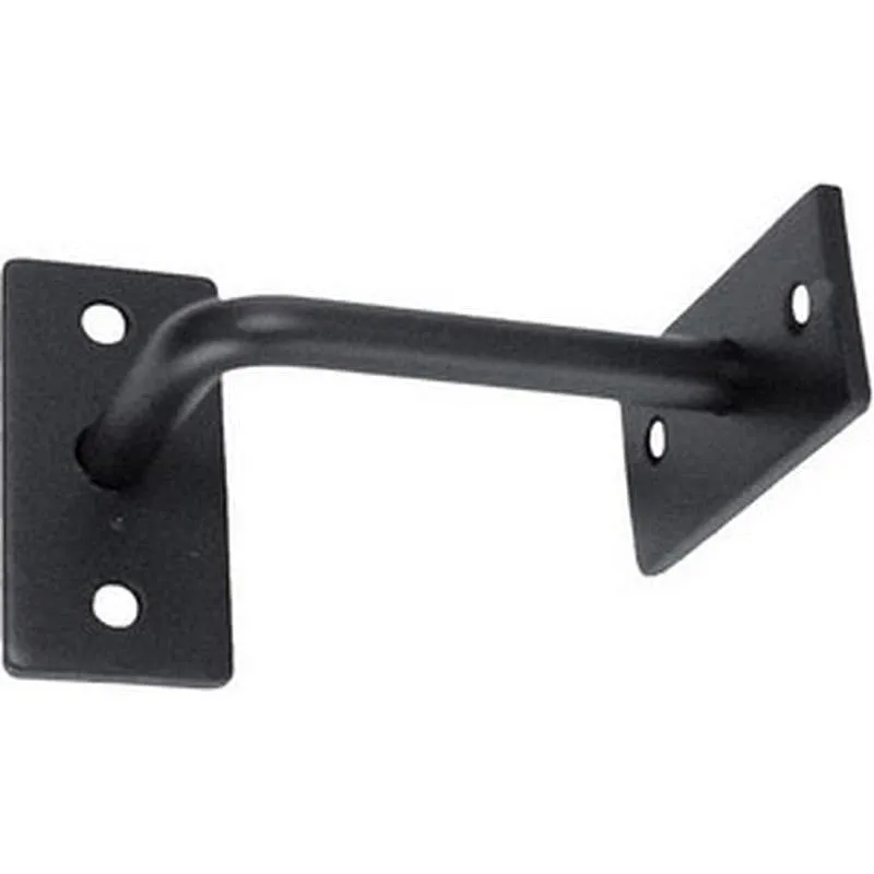 Compra SOPORTE PASAMANOS ATORNILLAR NEGRO 67MM PLACA RECTANGULAR IMEX EL ZORRO 73210 al mejor precio
