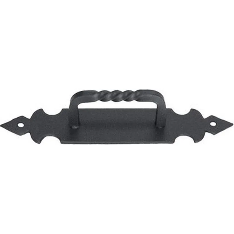 Compra TIRADOR SALOMONICO NEGRO PLACA 150X30MM IMEX EL ZORRO 73871 al mejor precio